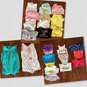 Infant girls summertime 25 item bundle